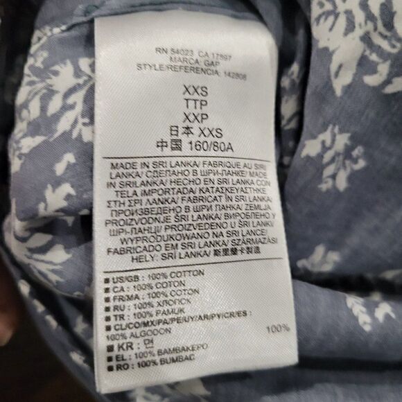 Gap Women's The Fitted Boyfriend Shirt (Size XXS) - Picture 6 of 7